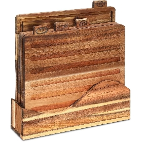 Wood Cutting Board Set